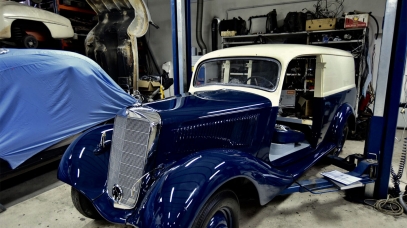 Komplettrestaurierung Mercedes-Benz 170 Da