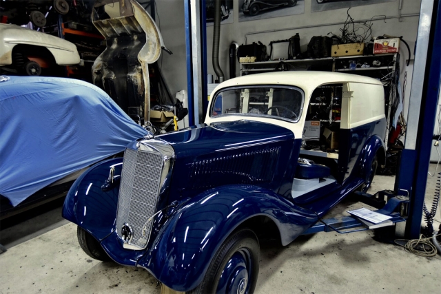 Komplettrestaurierung Mercedes-Benz 170 Da
